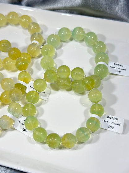 Yellow green fluorite