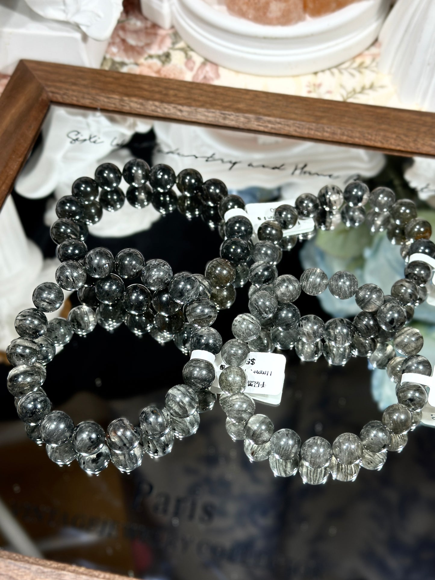 Thousand-layer black rabbit fur ghost