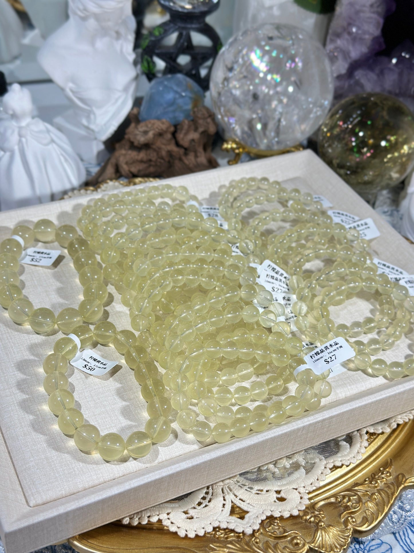 Pure milk lemon citrine