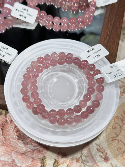 Purple Madagascar Rose Quartz