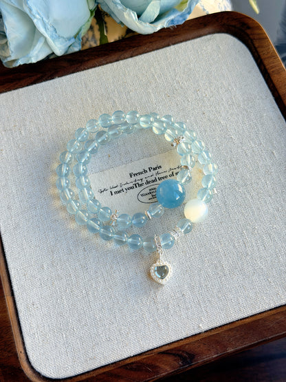 设计款 | 海蓝宝双圈