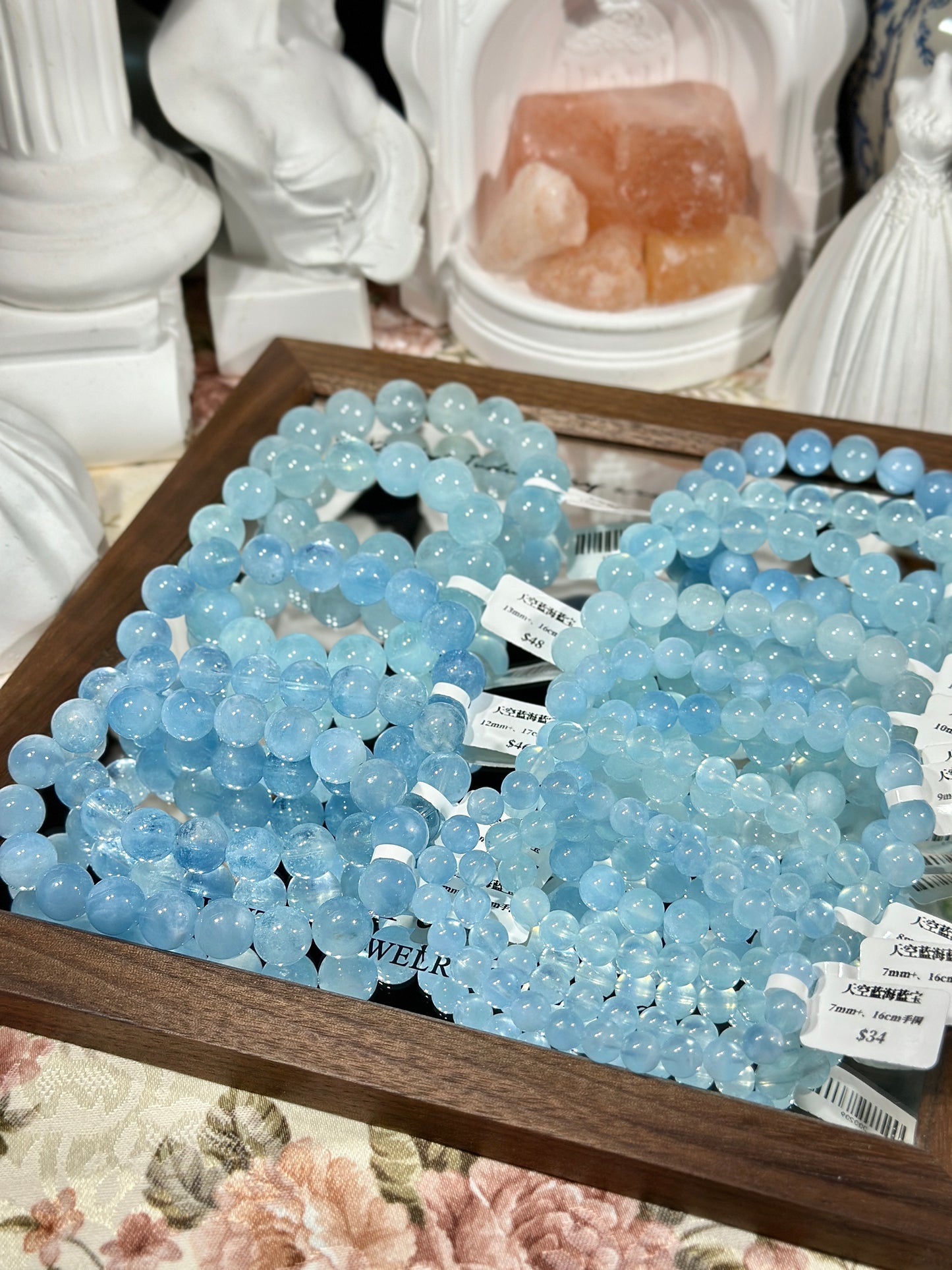 Sky blue sea sapphire