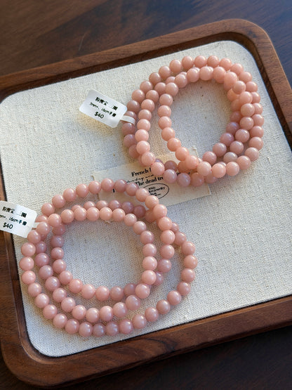 Pink Opal Multi-Ring