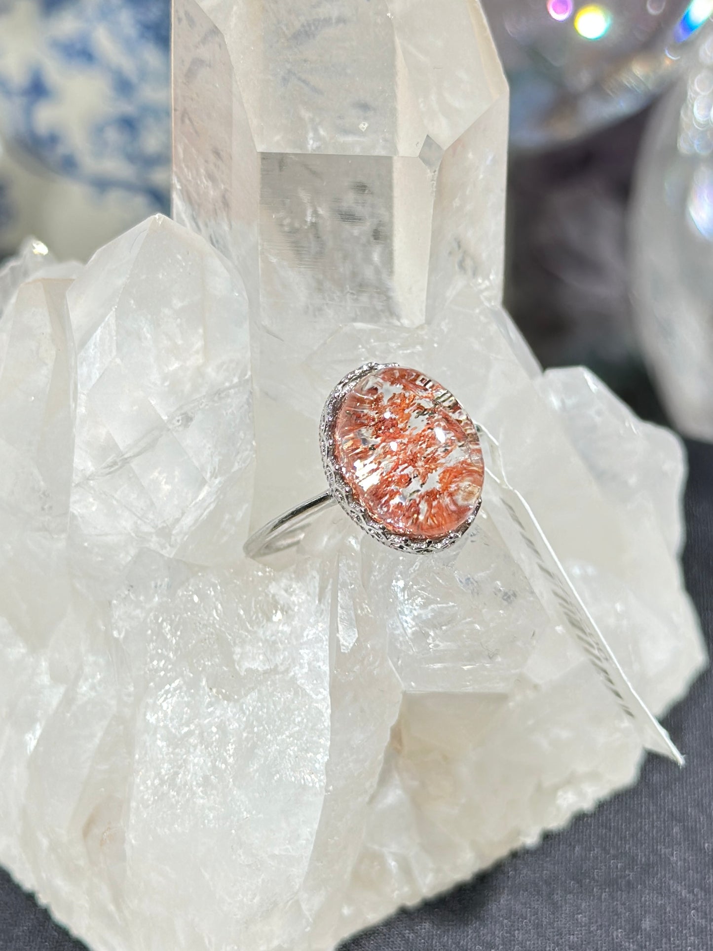 Ghost Crystal S925 Silver Ring