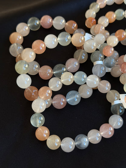 Ice cream colored rabbit fur crystal