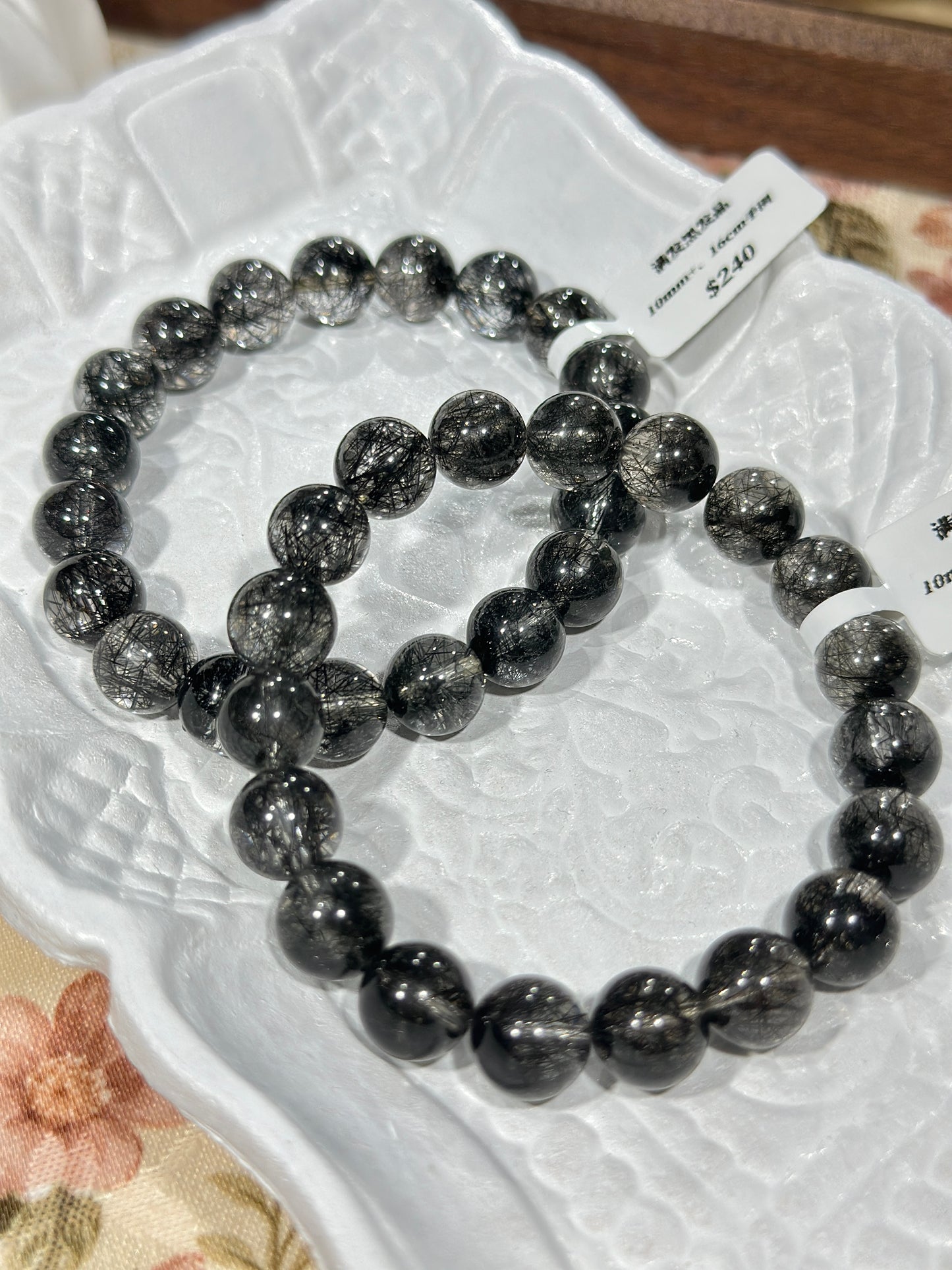 Full hair black crystal