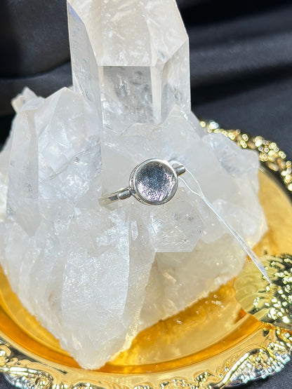 Colorful Sky Iron S925 Silver Ring