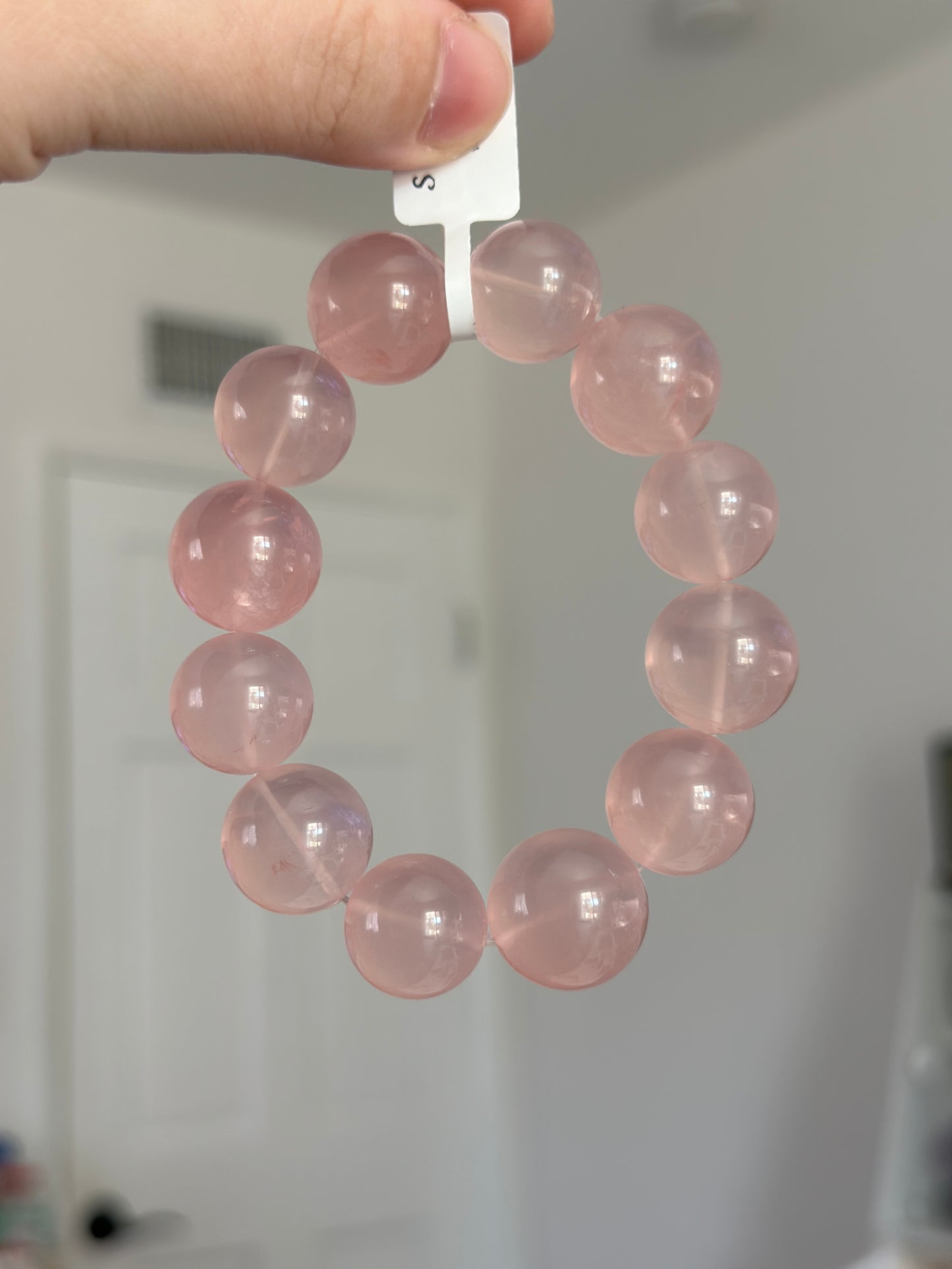 Water Transparent Madagascar Rose Quartz