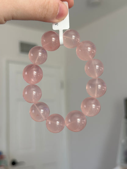 Water Transparent Madagascar Rose Quartz