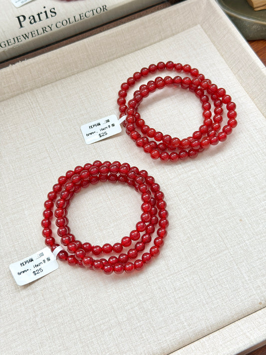 红玛瑙多圈