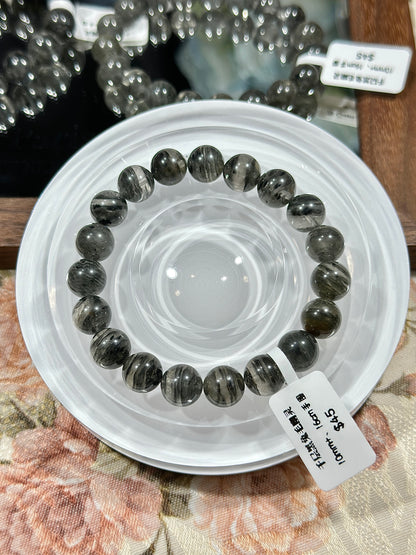 Thousand-layer black rabbit fur ghost