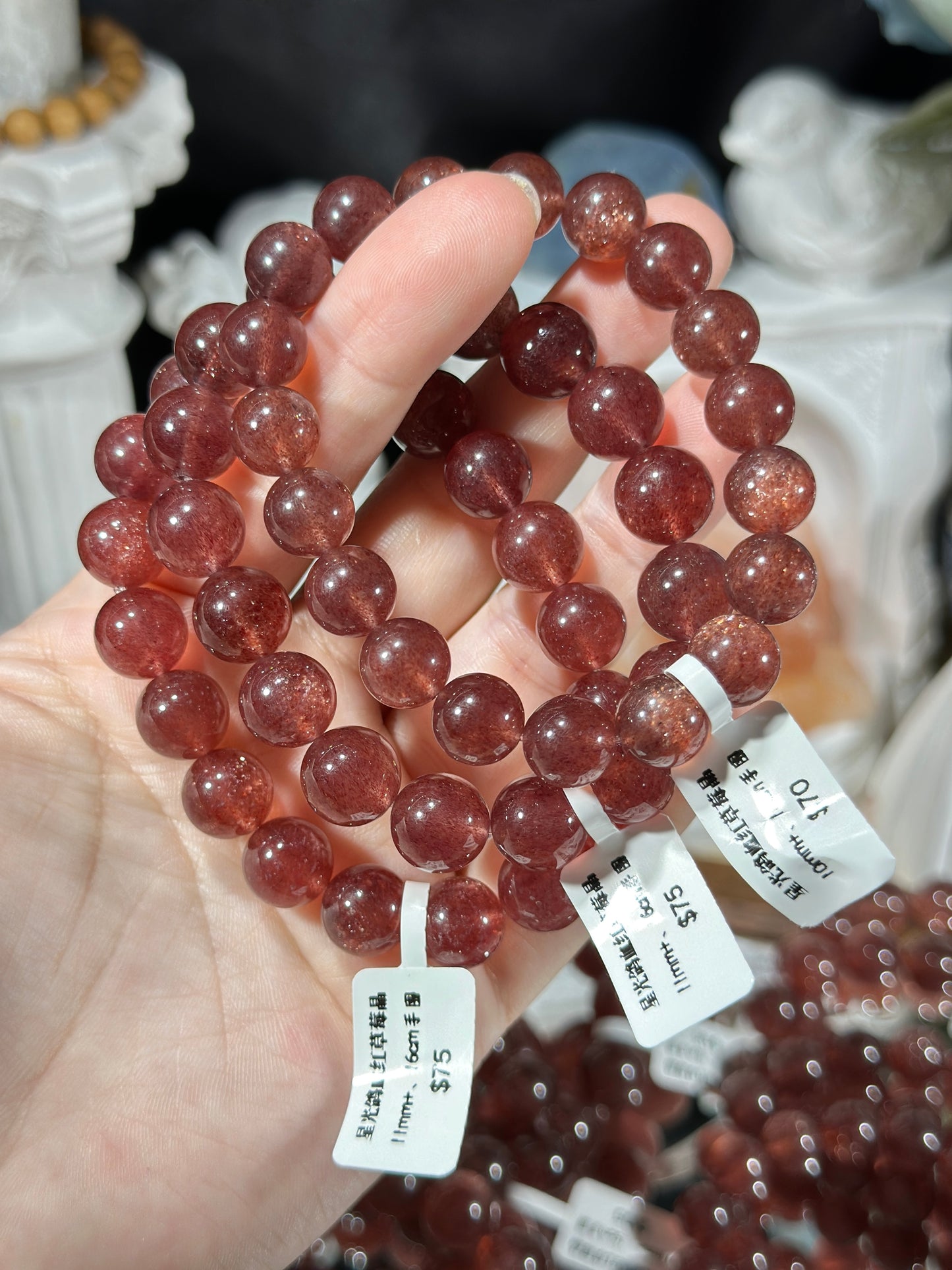 Starlight Pigeon Blood Red Strawberry Crystal