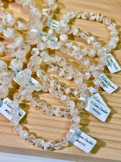 White Snowflake Ghost Crystal