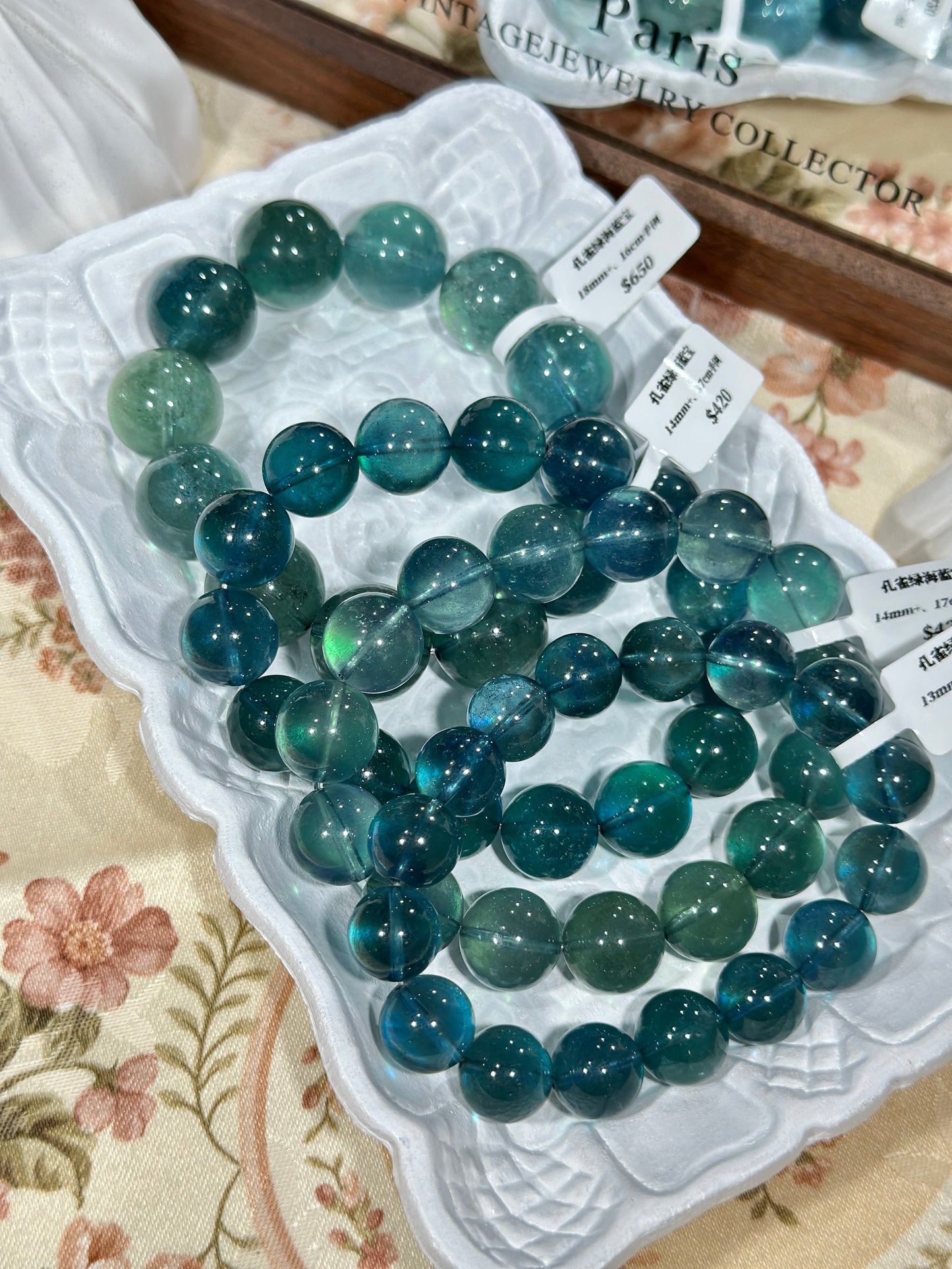 Peacock Green Aquamarine