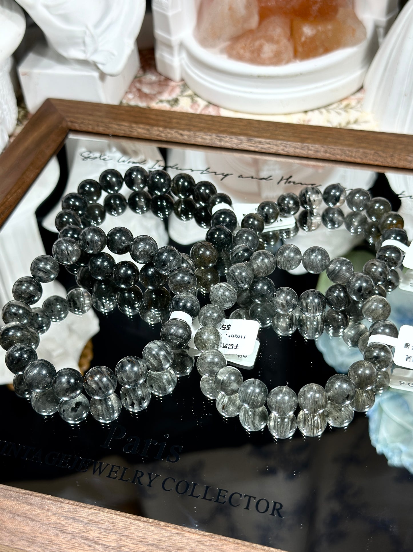 Thousand-layer black rabbit fur ghost