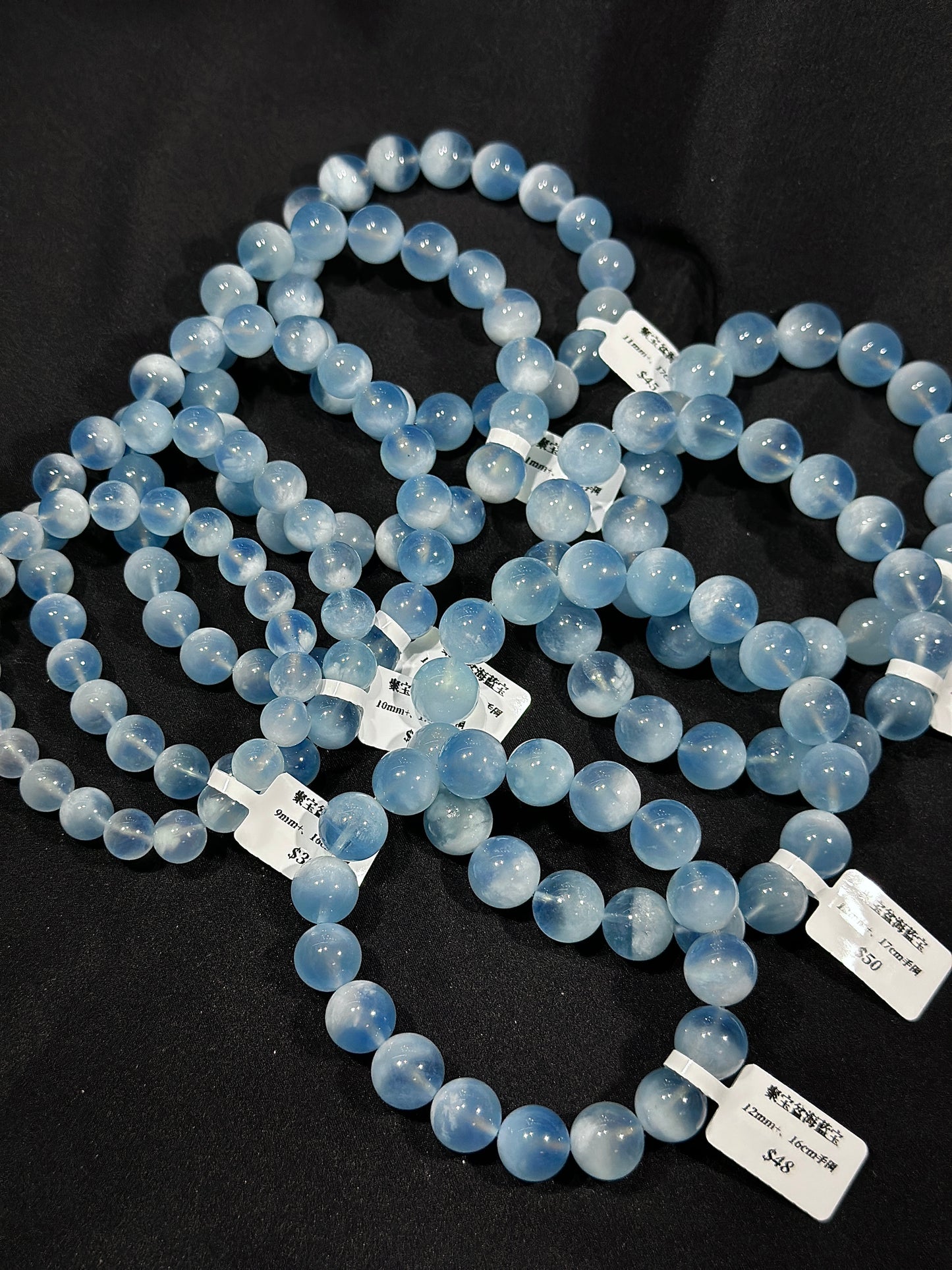 Cornucopia blue sky white clouds aquamarine