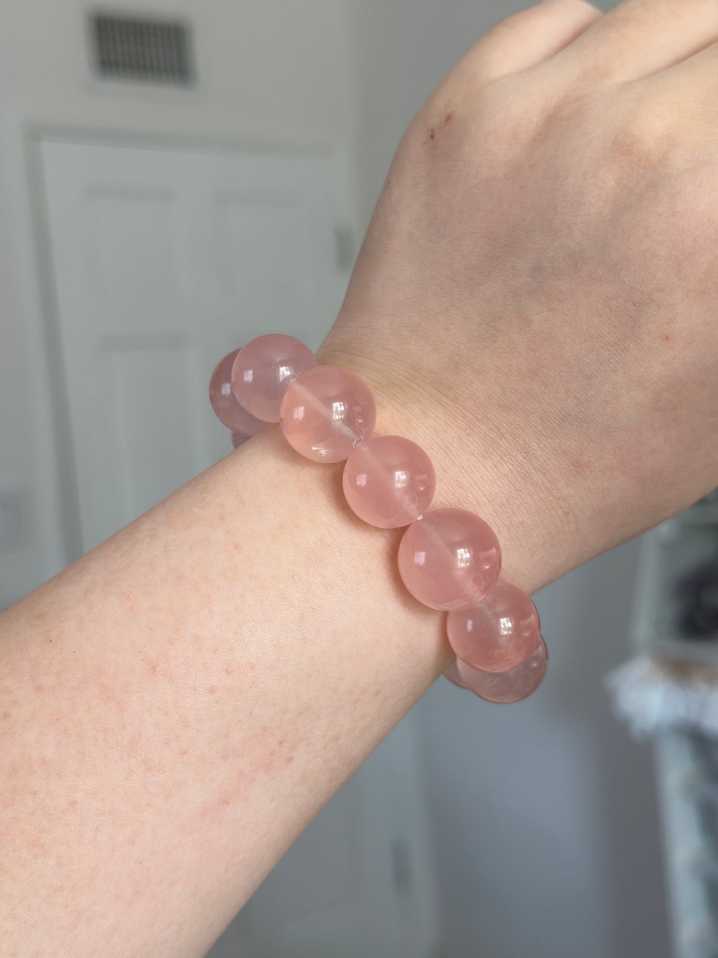 Water Transparent Madagascar Rose Quartz