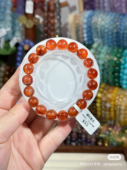 Brazilian Red Gum Flower Crystal