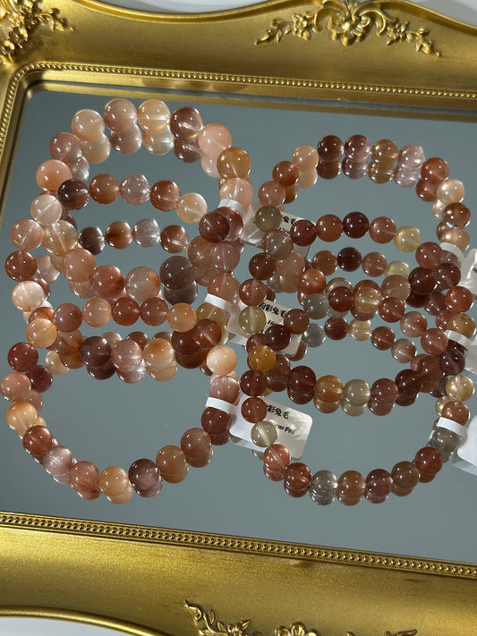 Pastel rabbit fur crystal