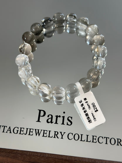 透体渐变灰兔毛