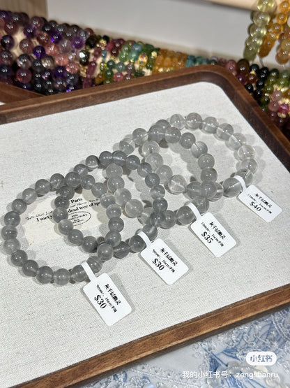 Gray Melaleuca Ghost Crystal