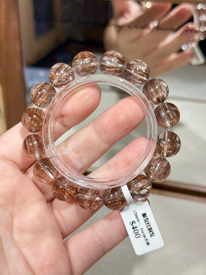 Shunfa Red Copper Hair Quartz