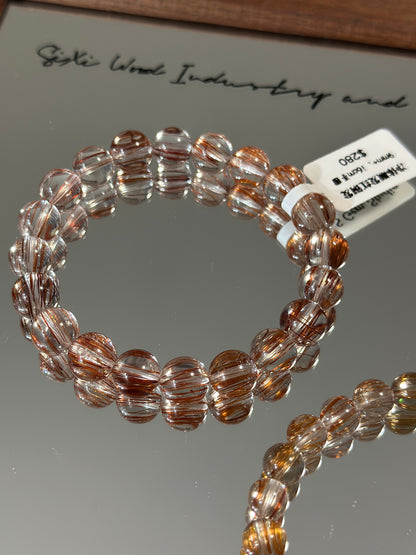 Clean body smooth hair red copper crystal