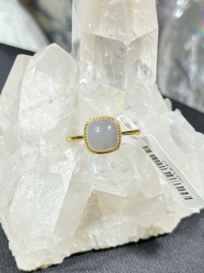 和田玉S925银戒指