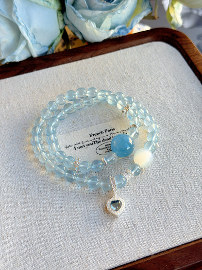 设计款 | 海蓝宝双圈