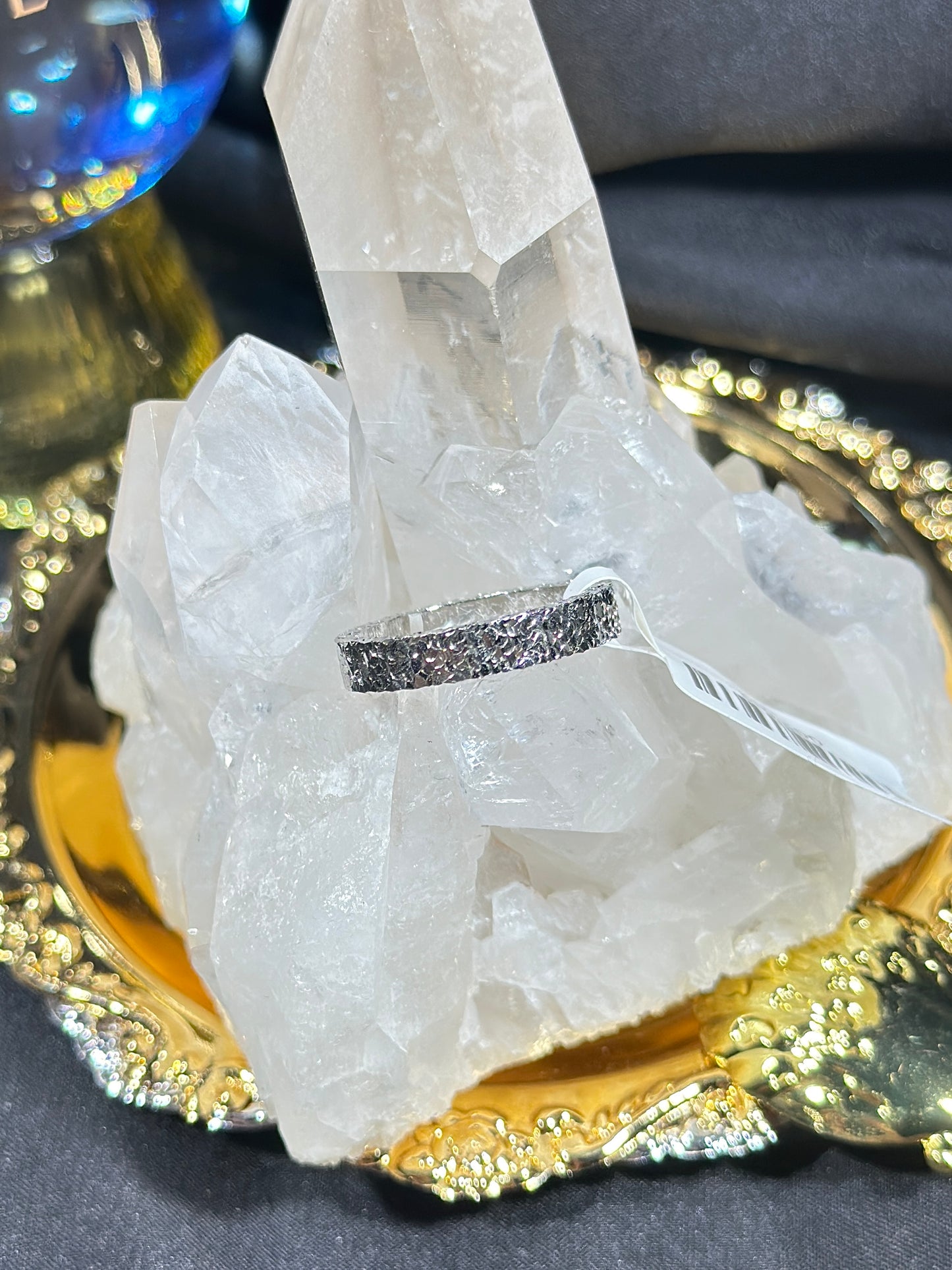 Crushed Ice S925 Silver Ring