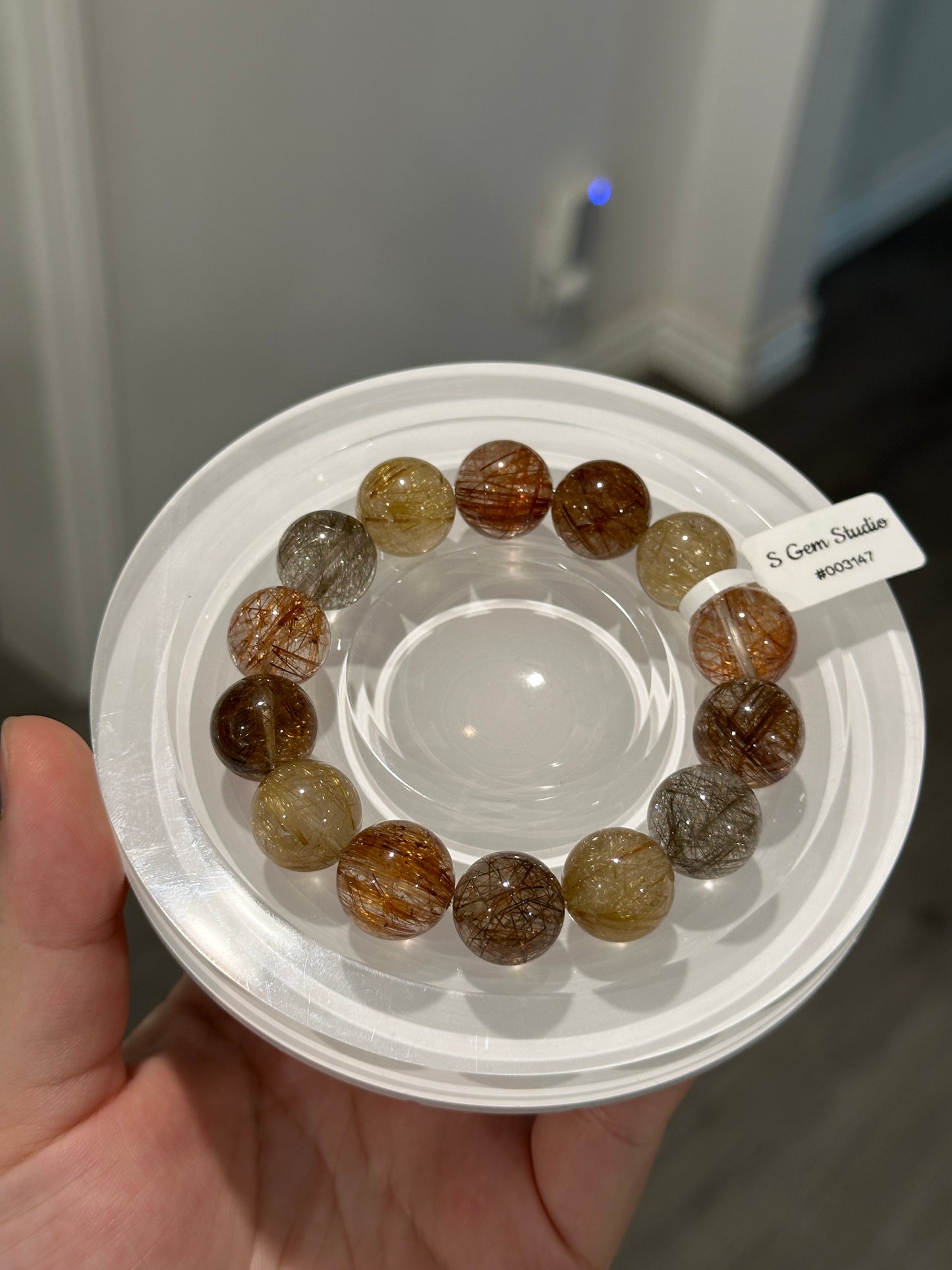 Full mineral color hair crystal