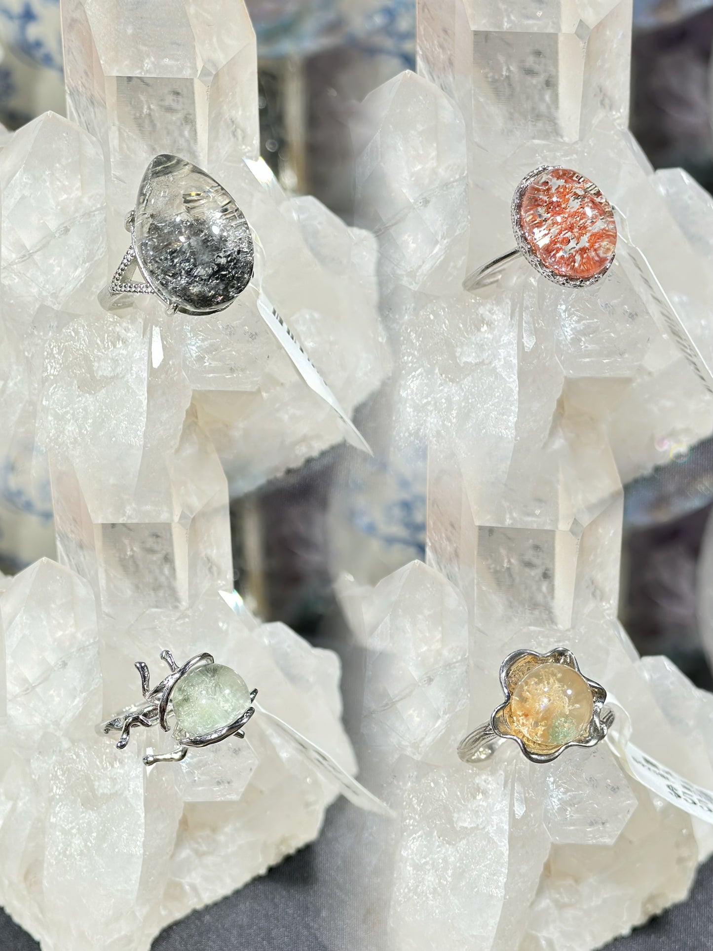 Ghost Crystal S925 Silver Ring