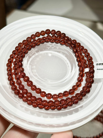 Champagne pink garnet