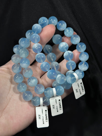 Cornucopia blue sky white clouds aquamarine