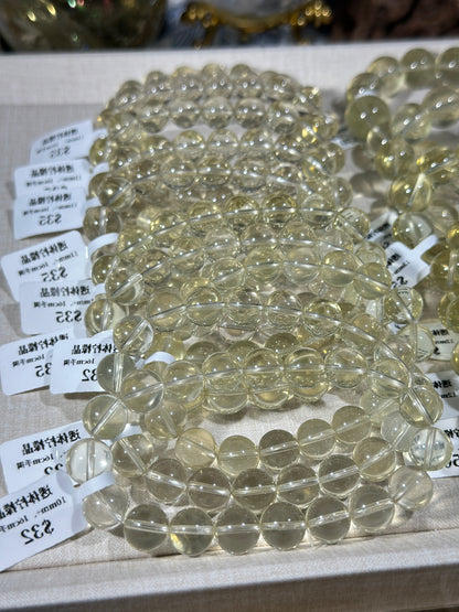 Clear lemon citrine