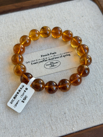 金红料黄阿塞黄水晶