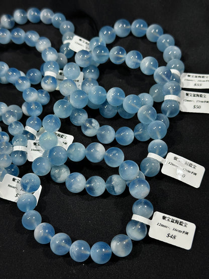 Cornucopia blue sky white clouds aquamarine