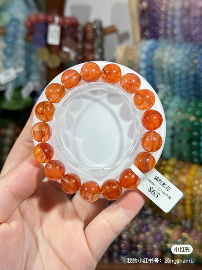 Brazilian Red Gum Flower Crystal