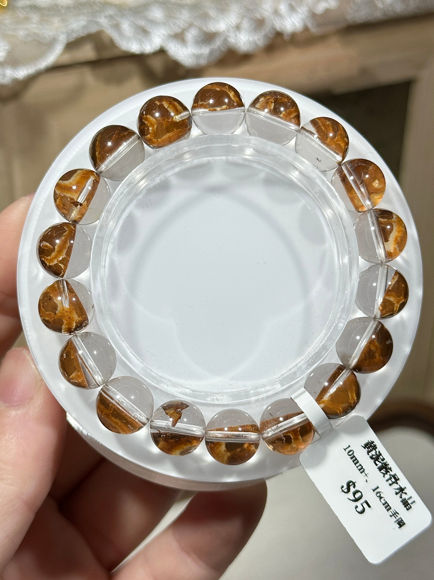 Yellow Mud Skeleton Crystal