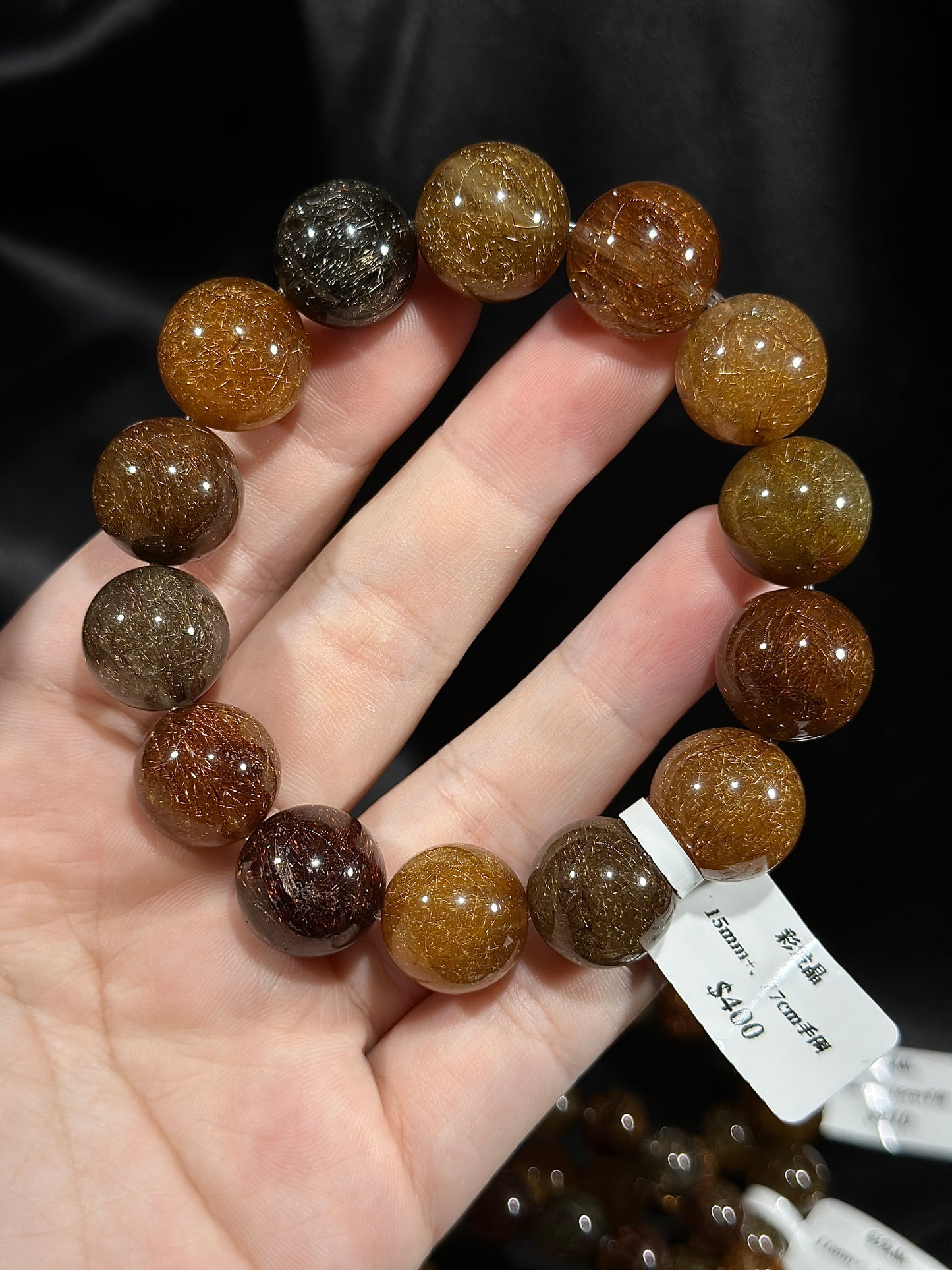 Colored Rutilated Quartz