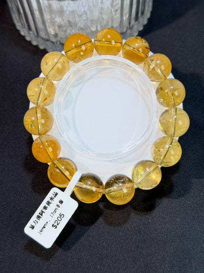 暴力黄阿塞黄水晶 11-15mm+