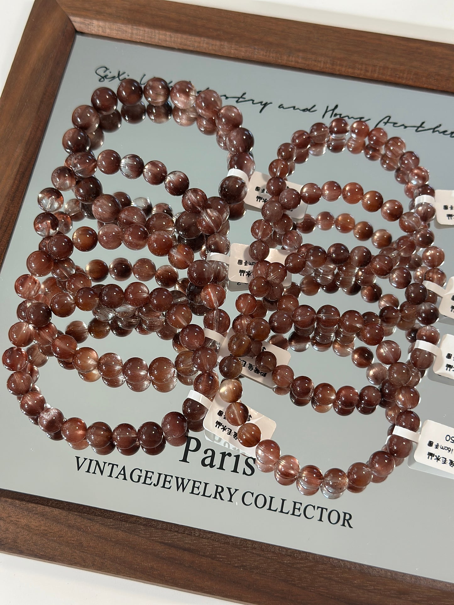 Pink rabbit hair crystal