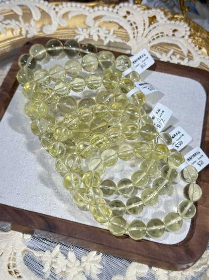 Clear lemon citrine