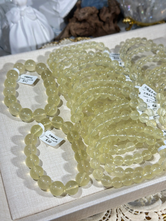 Pure milk lemon citrine