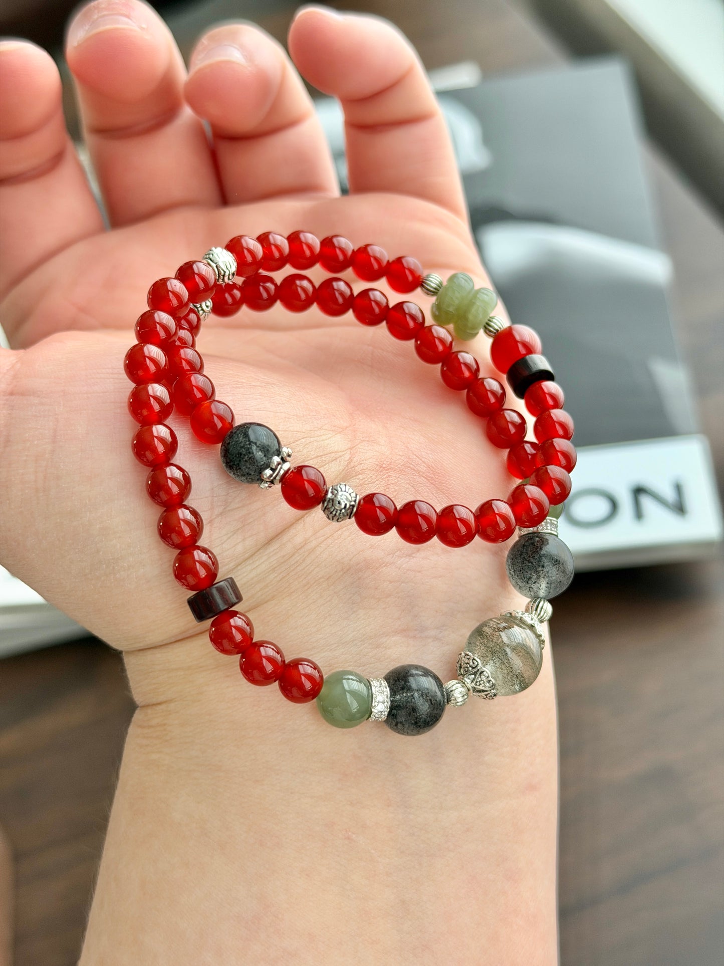 设计款 | 红玛瑙多圈