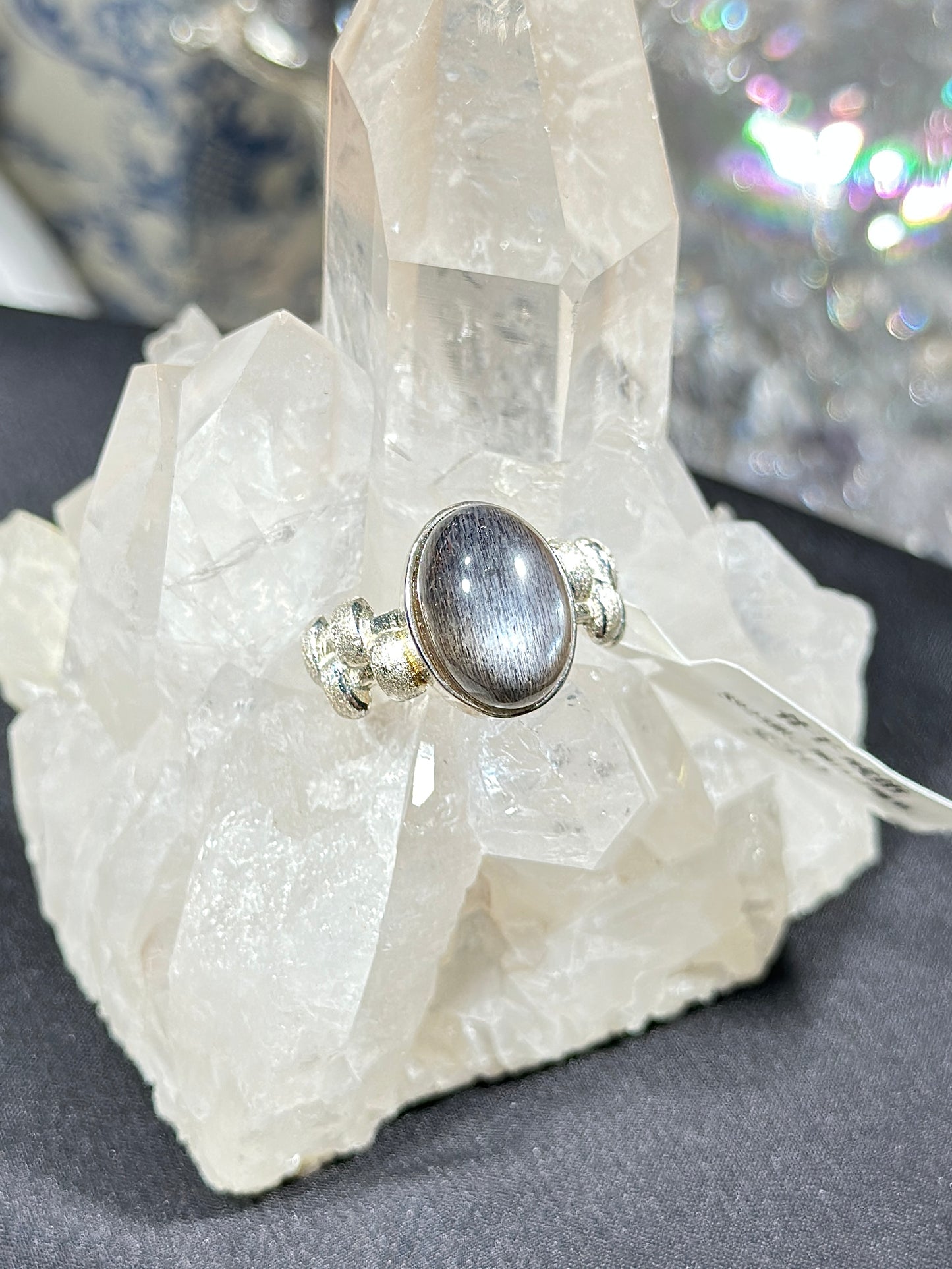 黑金骨干S925银戒指