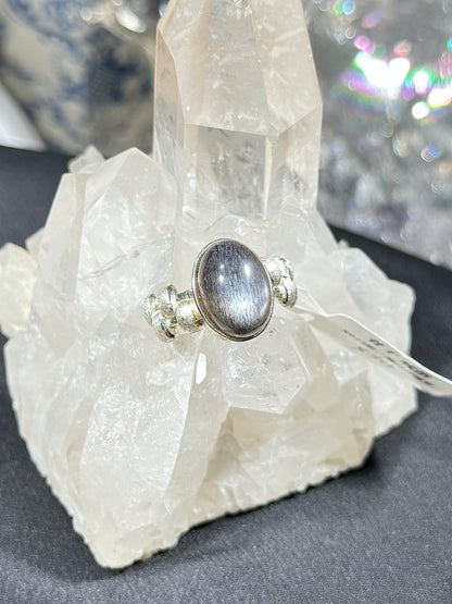 黑金骨干S925银戒指