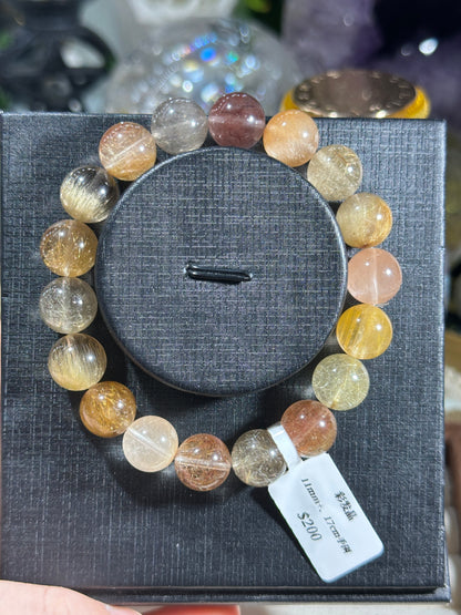 Candy Color Rutilated Quartz