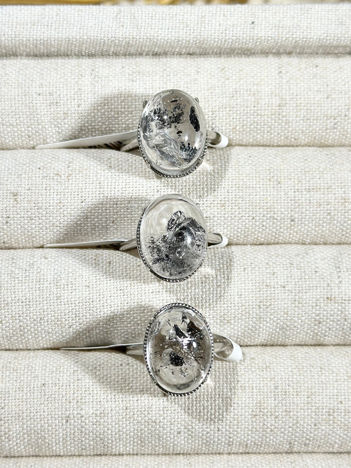 Black Shining S925 Silver Ring