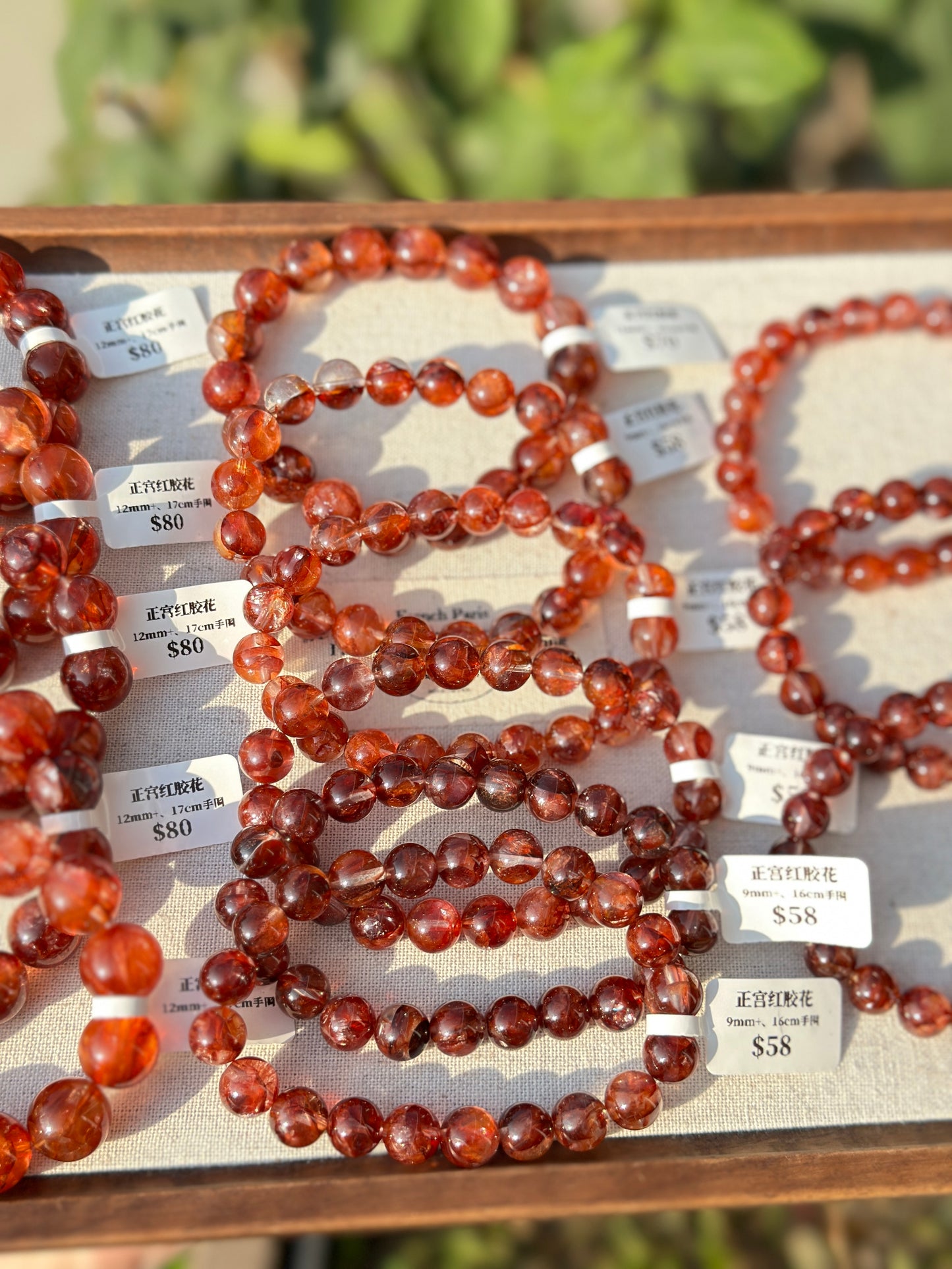 Zhenggong Red Gum Flower Crystal